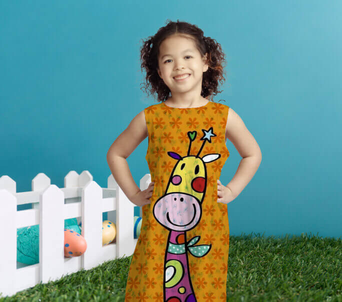 Transform your image into a custom print dress — begin your design journey.